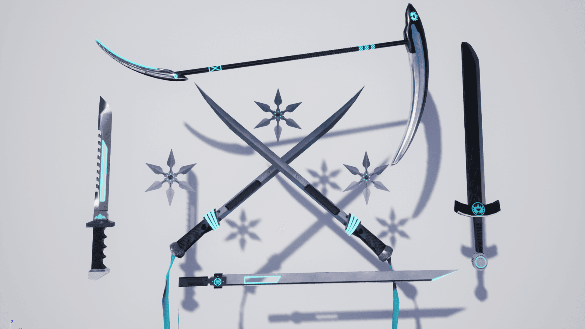 Assorted Sci-Fi Weapons
