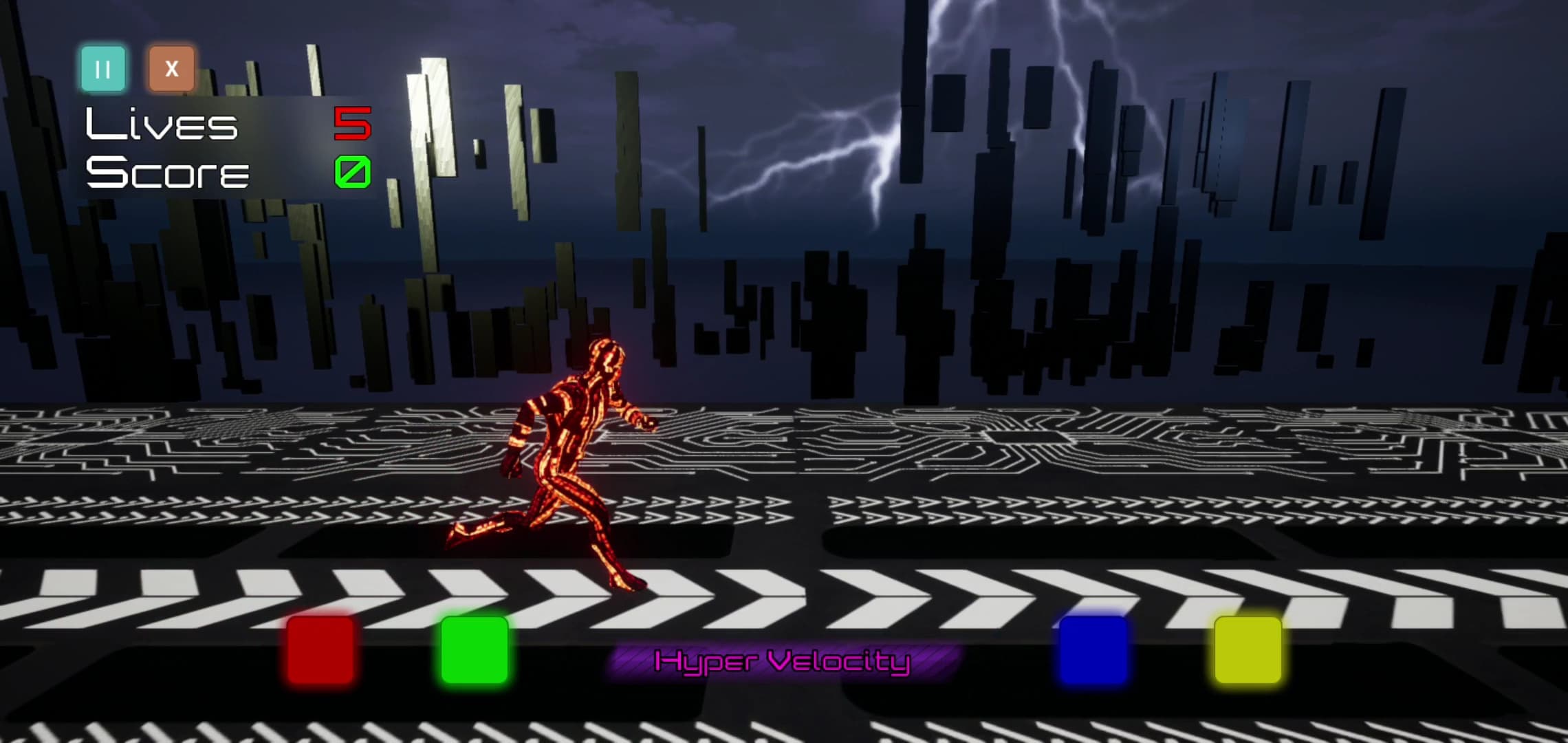 Neon Runner (Android Game)